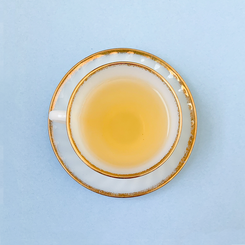 Jasmine Snow Dragon prepared tea