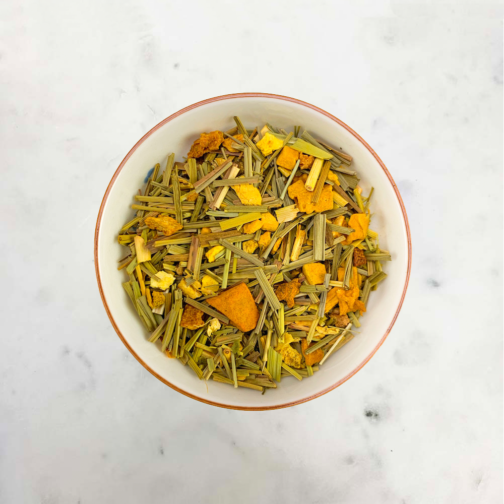 Ginger Turmeric tea leaves
