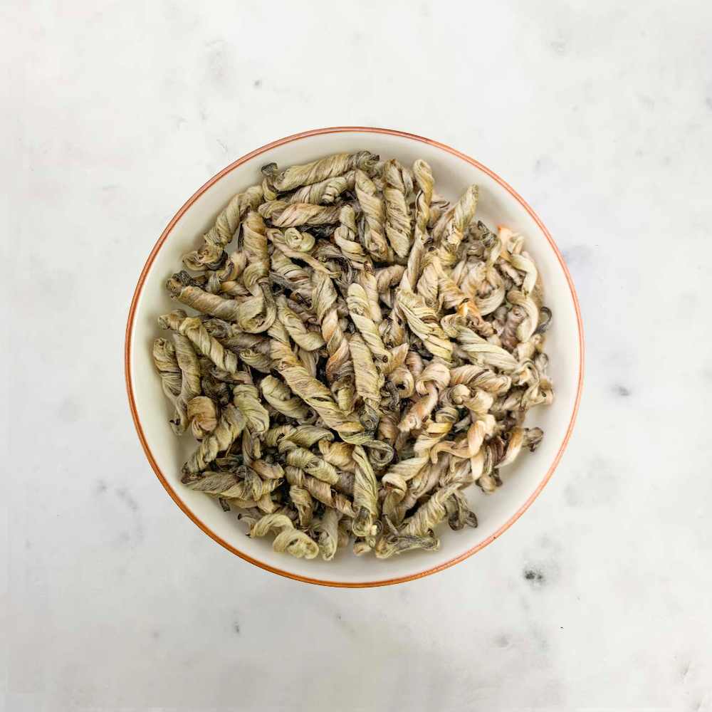 Jasmine Snow Dragon tea leaves