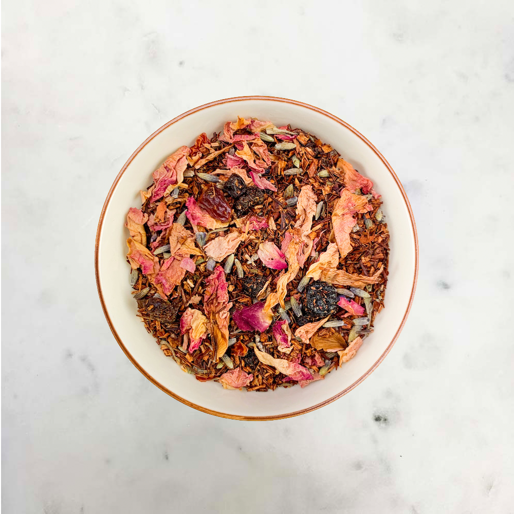 Rouge Provence tea leaves