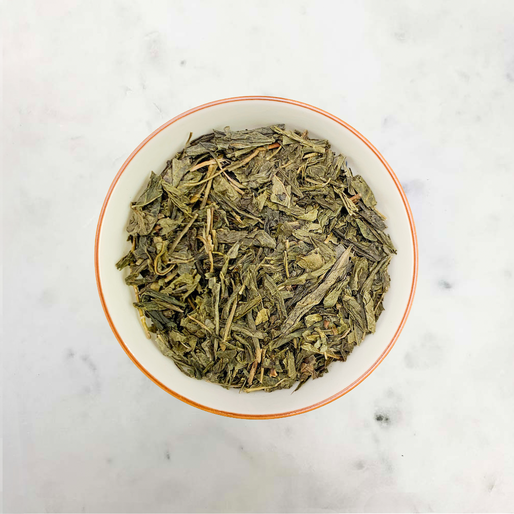 Sencha Green Classic tea leaves
