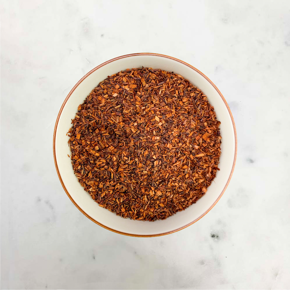 Vanilla Bean Rooibos tea leaves