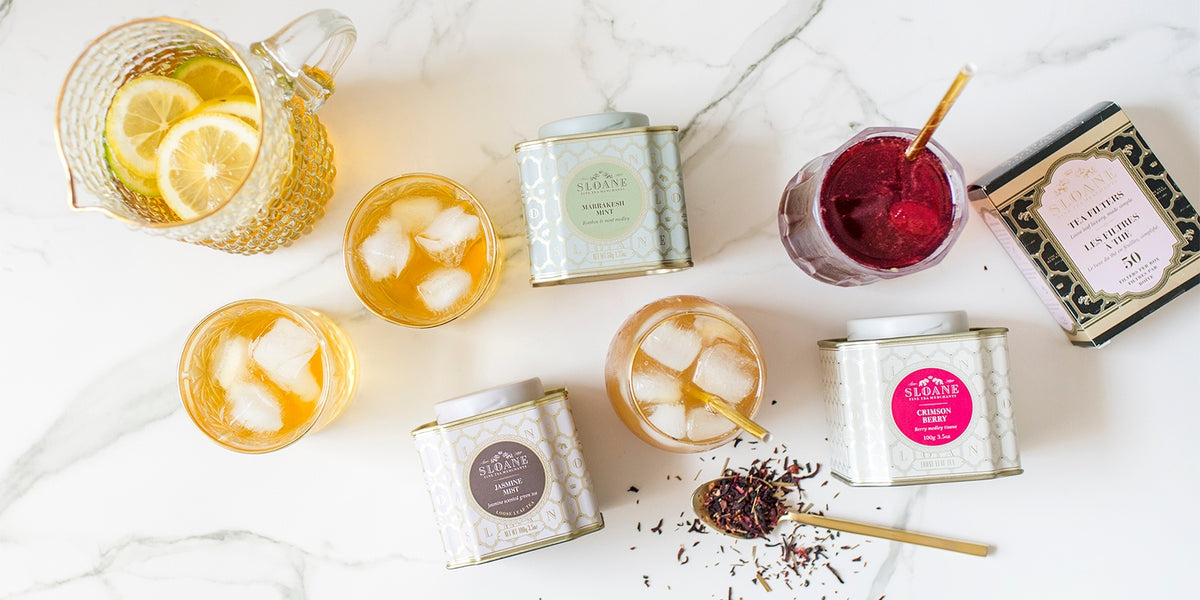 Sloane Iced Tea, Three Ways– Sloane Fine Tea Merchants