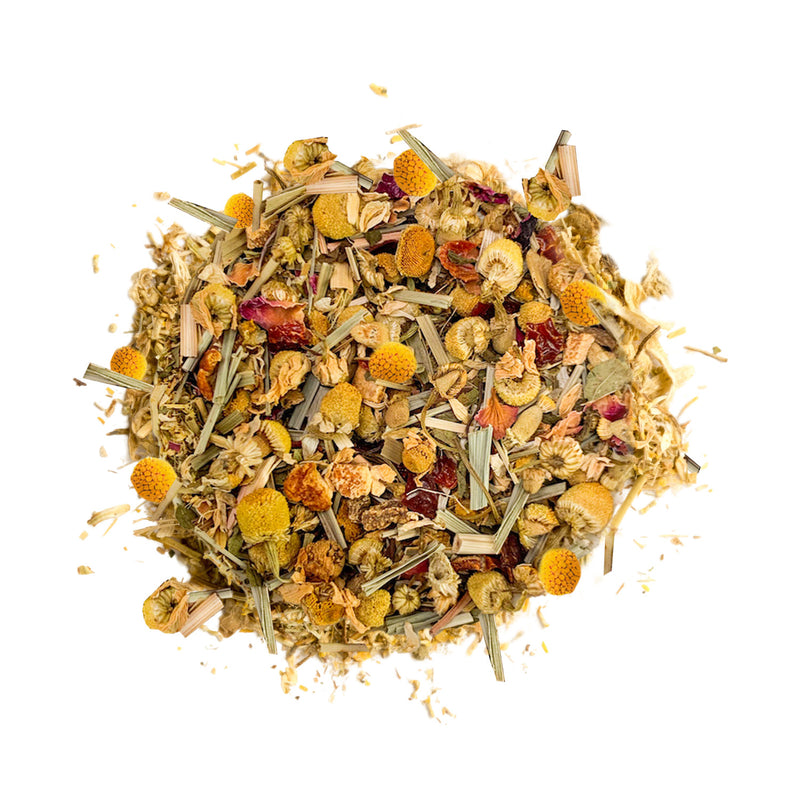 Citron Calm tea leaves