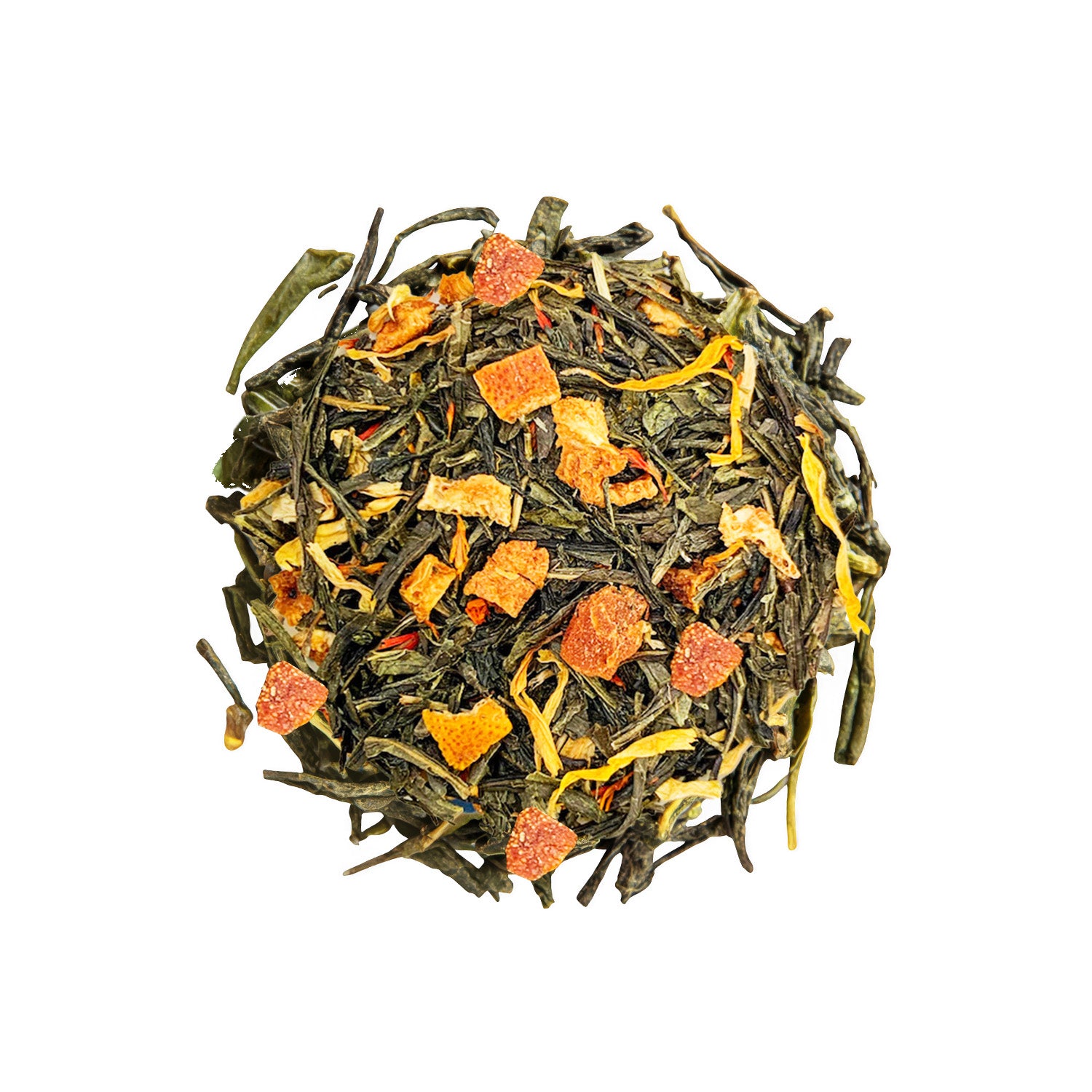 Tropical Green tea leaves