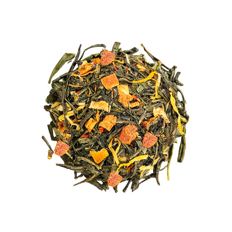 Tropical Green tea leaves