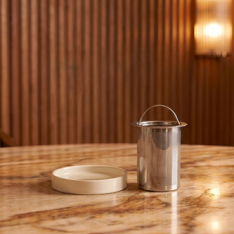 Tea Infuser With Plate