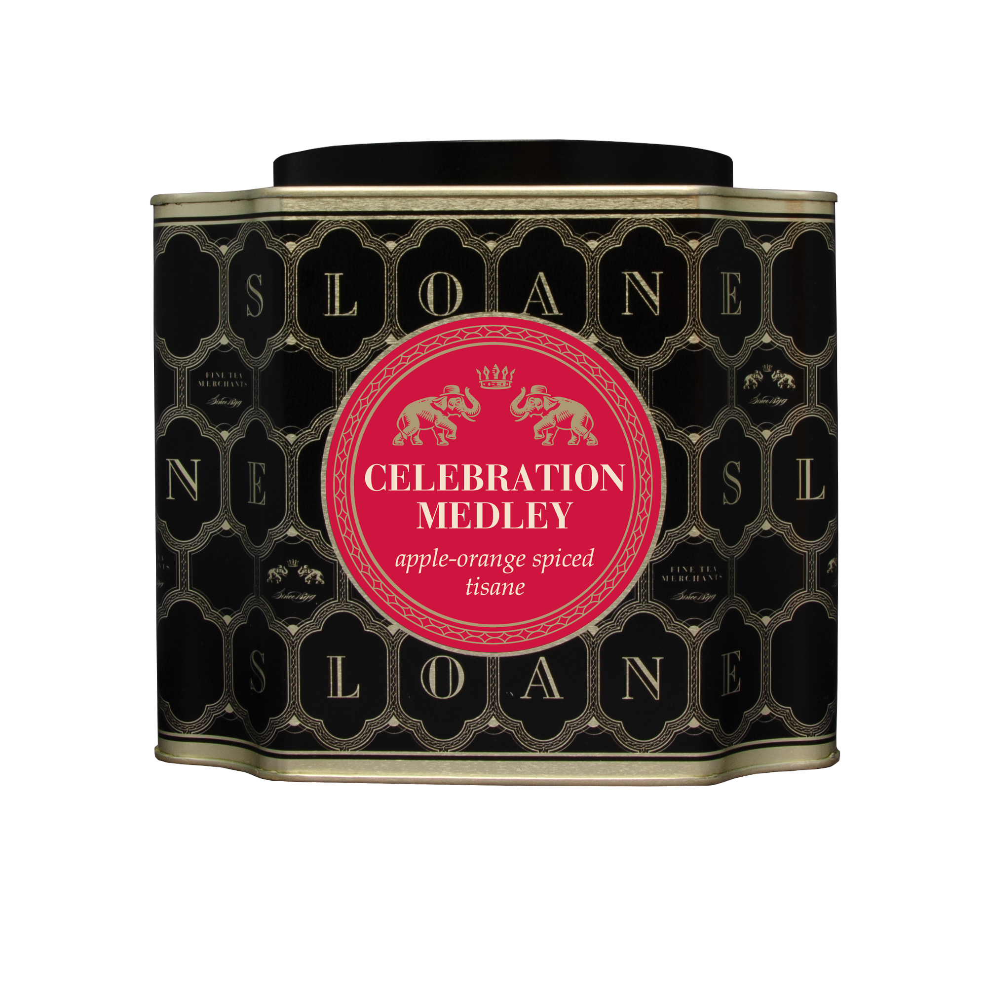 XL Black Storage Tin