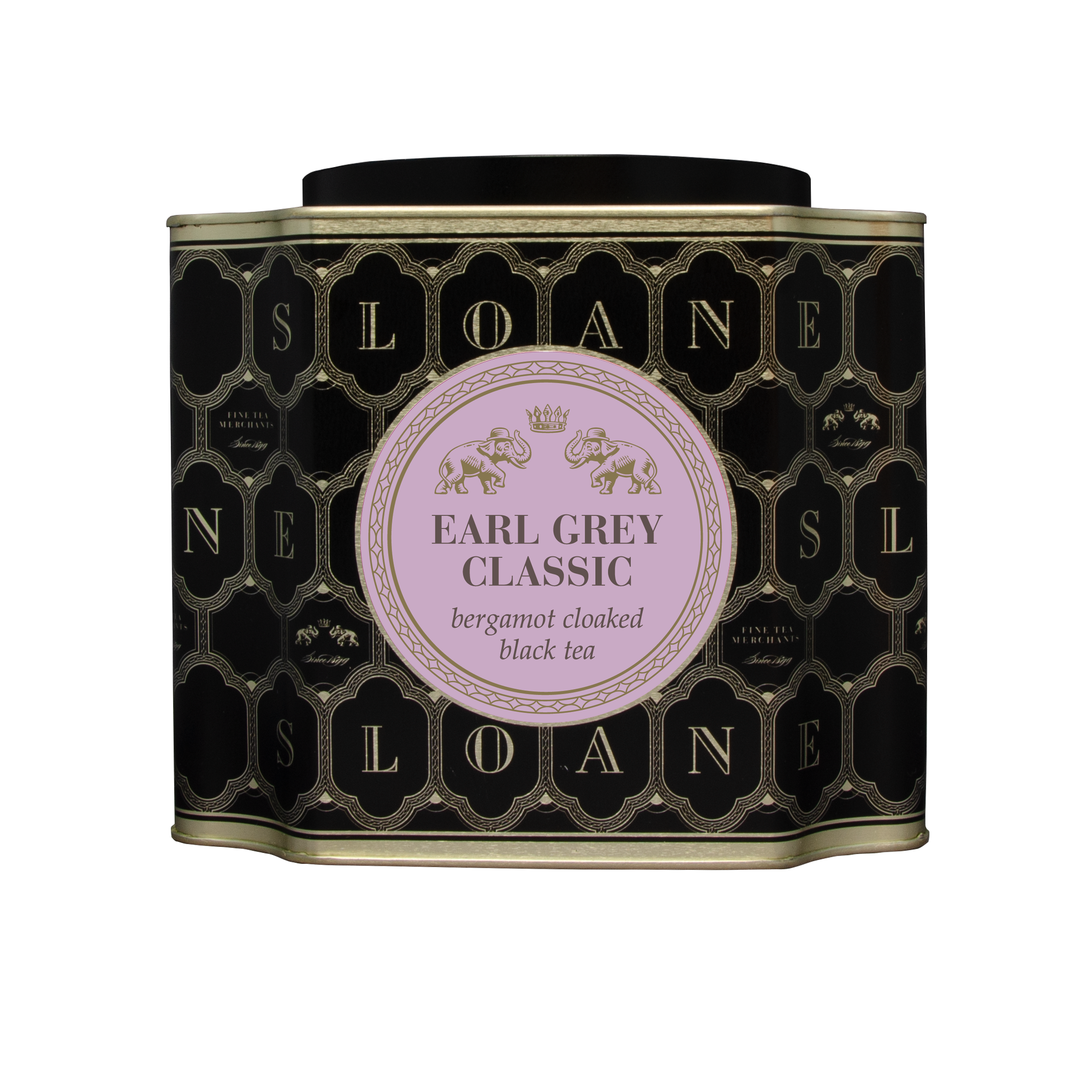 XL Black Storage Tin