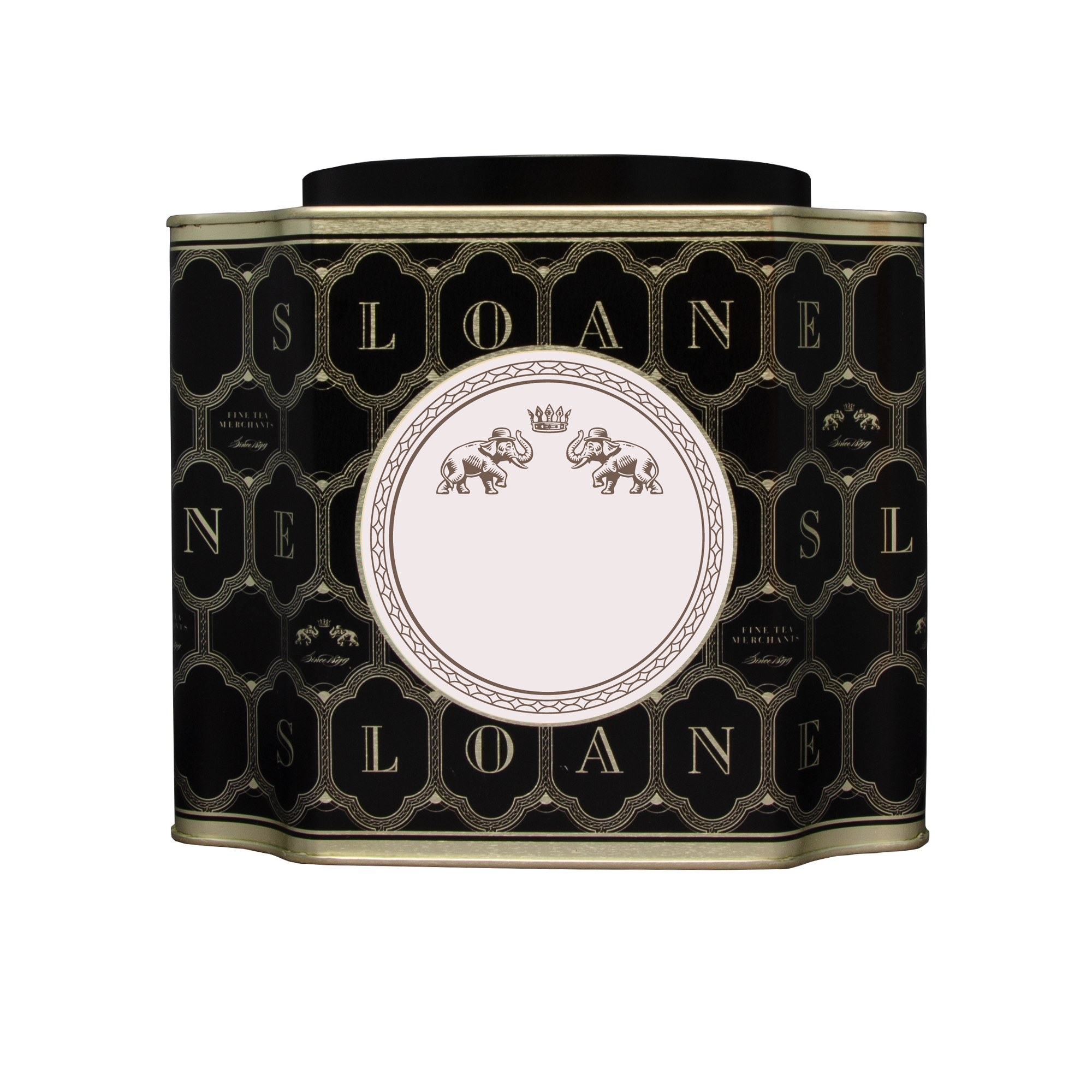 XL Black Storage Tin
