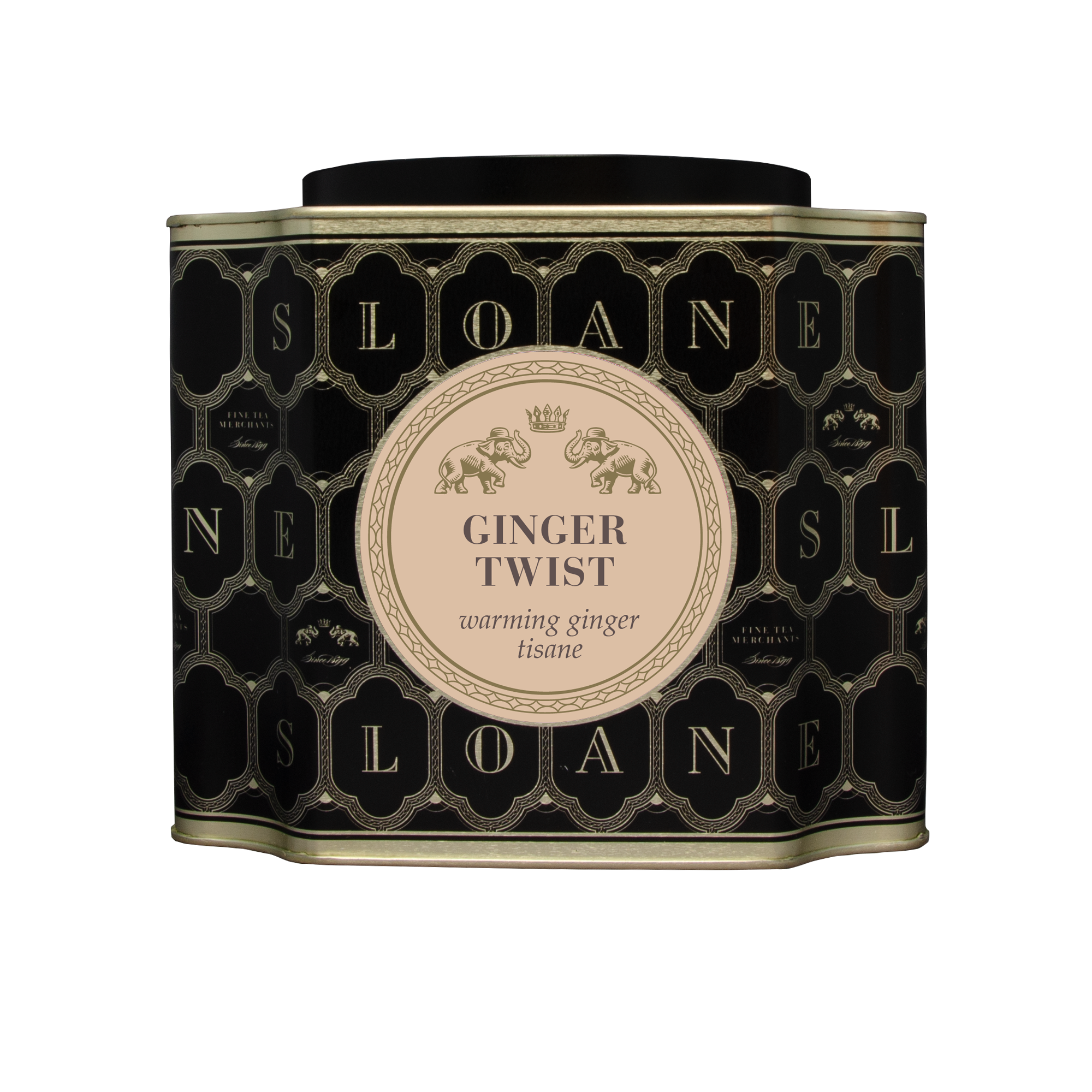 XL Black Storage Tin