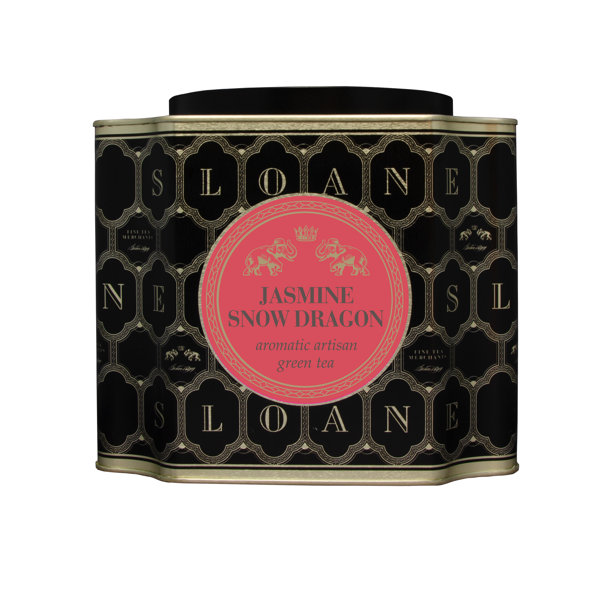 XL Black Storage Tin