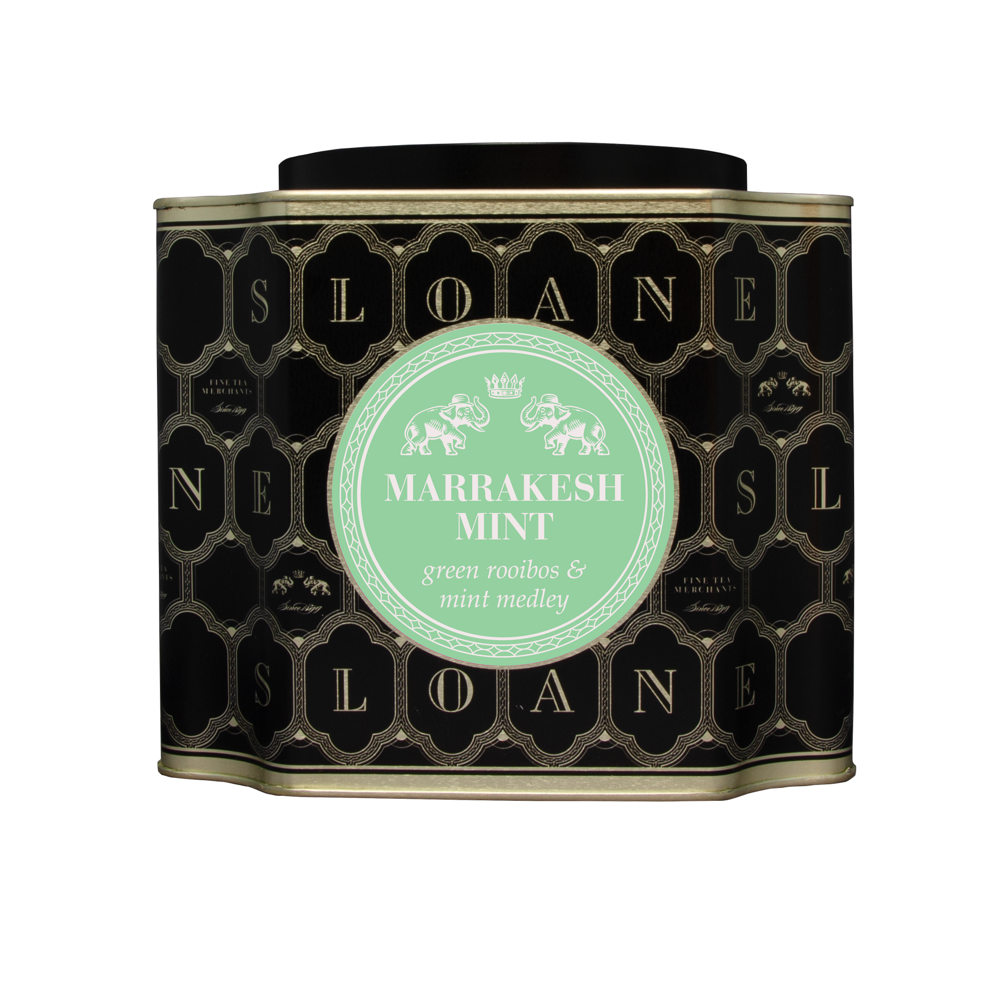 XL Black Storage Tin