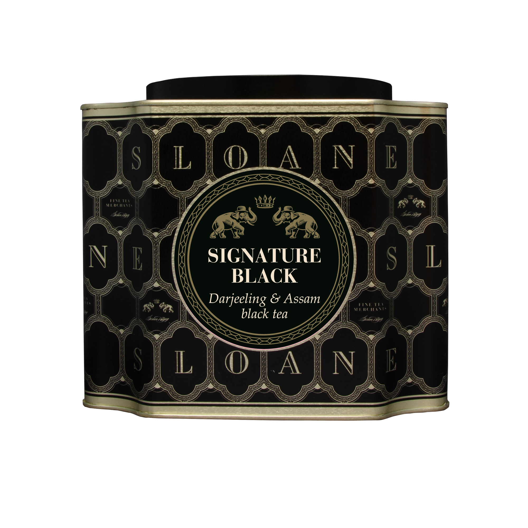 XL Black Storage Tin