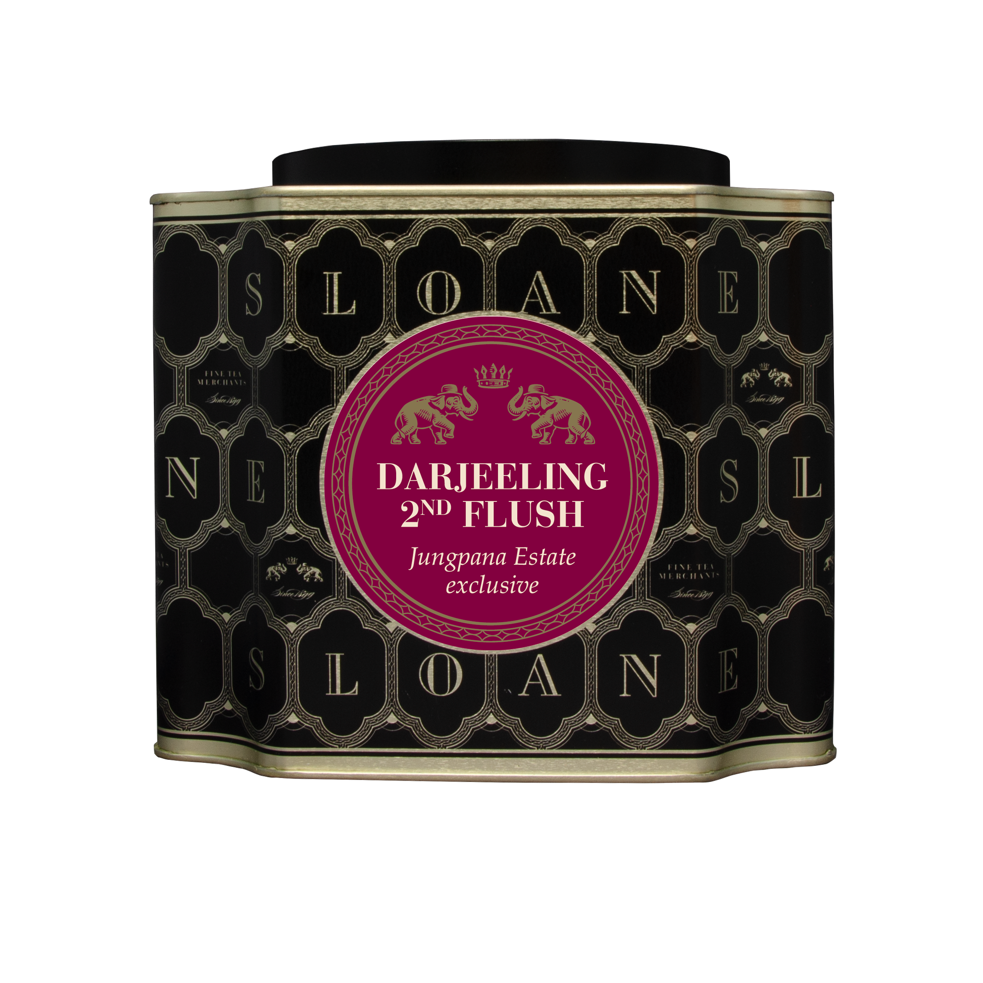 XL Black Storage Tin