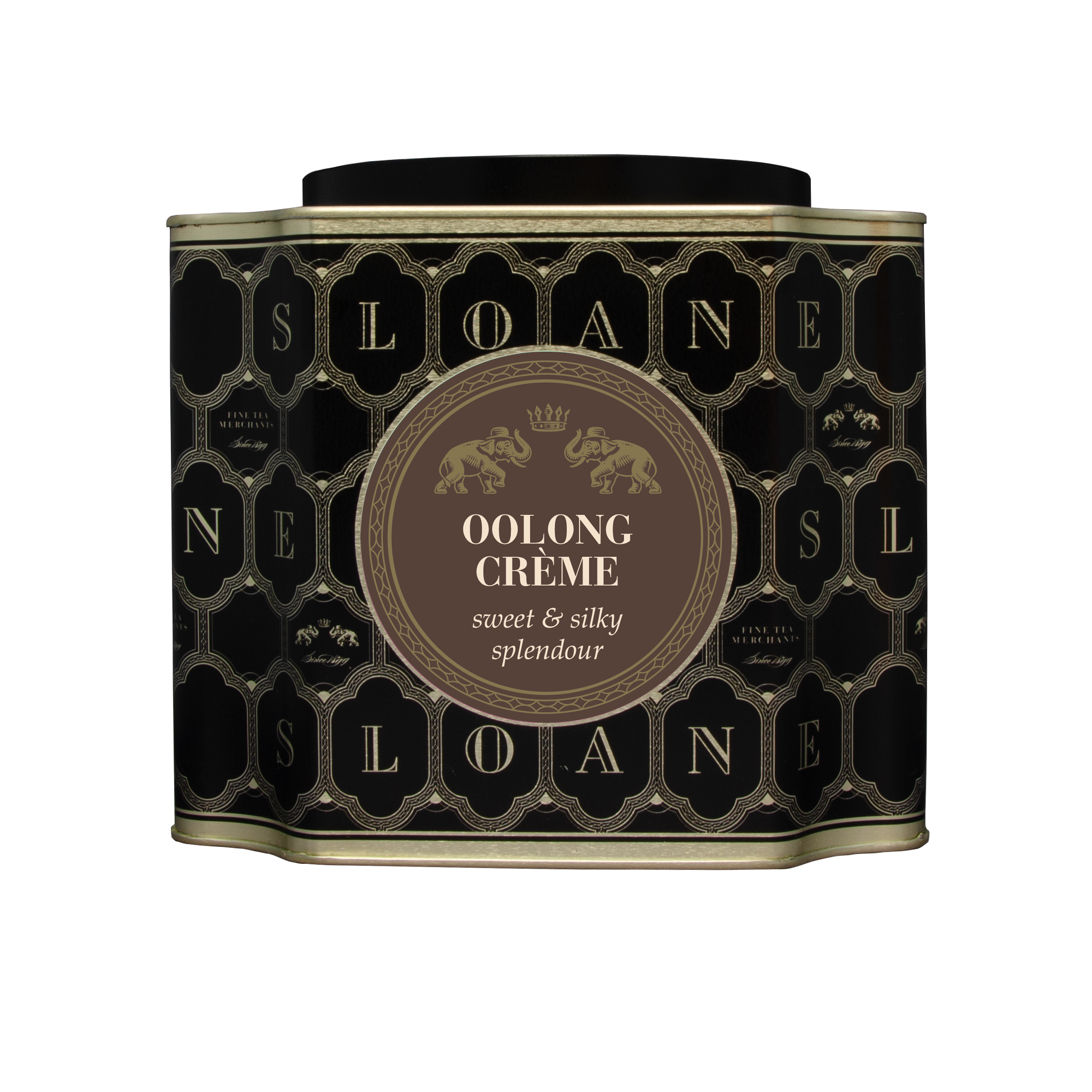 XL Black Storage Tin